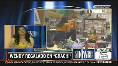 Wendy Regalado en Showbiz.